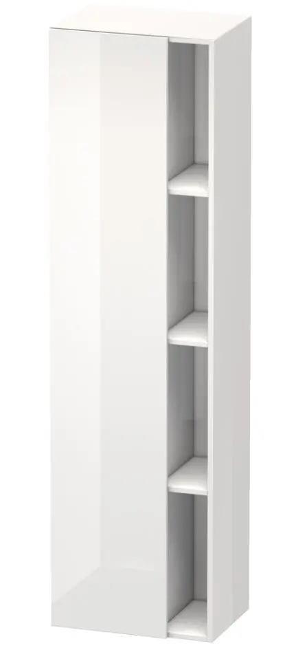 Duravit DuraStyle - augstais skapītis 180x50x36 cm, kreisais, balts spīdīgs DS1249L2222