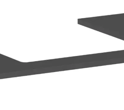 Hansgrohe Xilesa E - izlietnes virsma, 98x55 cm, izgriezums vidū, pelēks matēts 54270760