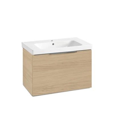 Villeroy & Boch Architectura - skapītis ar izlietni, 75x47x42 cm, 1 atvilktne, CeramicPlus, Nordic Oak 4A8780R1SVJ