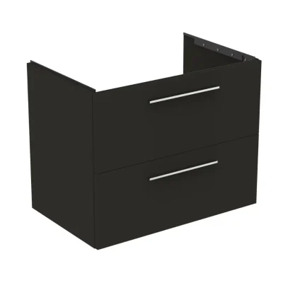 Ideal Standard i.Life B - izlietnes skapītis 80x63x51 cm, 2 atvilktnes, matēti antracīts T5272NV