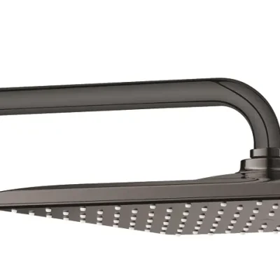Grohe Rainshower - galvas duša 310 Mono Cube 9,5 l/min, 1 strūklas veids, dušas sviras 4 cm, Hard Graphite 26564A00