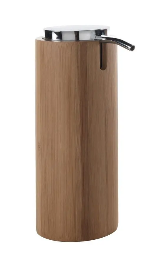 Sapho Gedy Altea - stāvošs ziepju dozators, bambuss/hroms AL8035