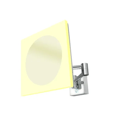 Nimco kosmētikas spogulis - sienas kosmētikas spogulis ar LED apgaismojumu, hroms ZK 20465P-26