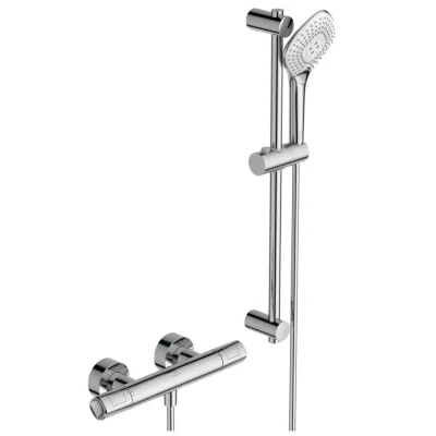 Ideal Standard CeraTherm - dušas komplekts ar termostatu, 3 strūklas veidi, hroms A7234AA