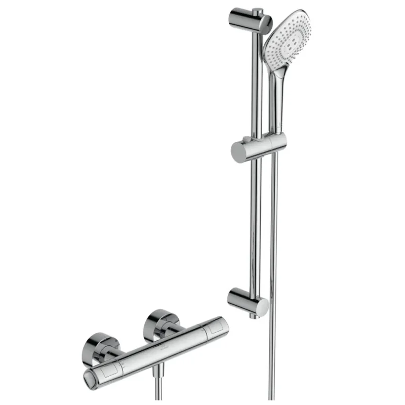 Ideal Standard CeraTherm - dušas komplekts ar termostatu, 3 strūklas veidi, hroms A7234AA