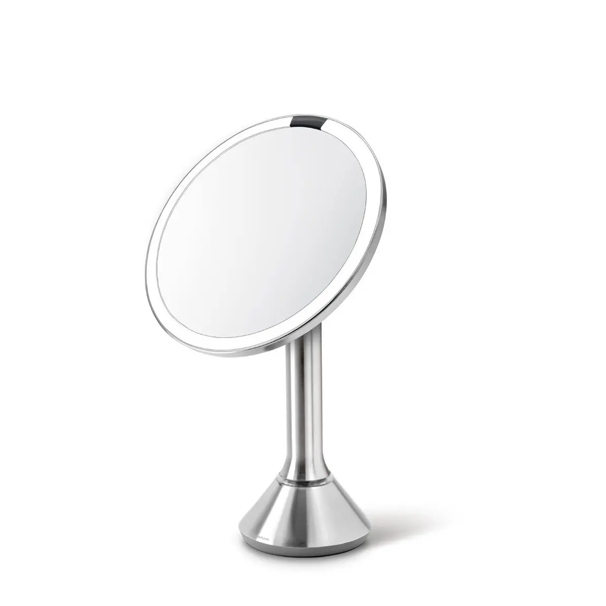 Simplehuman kosmētikas spogulis - kosmētikas spogulis ar LED Dual-Light apgaismojumu, matēts nerūsējošais tērauds ST3052