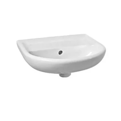 Jika Lyra plus - roku mazgājamā izlietne 40x31 cm, ar pārplūdi, balta H8153810001091