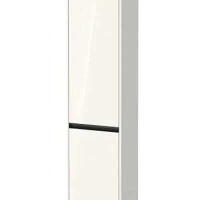 Duravit Ketho.2 - augstais skapis 176x40x36 cm, ar 2 durvīm, eņģes kreisajā pusē, balts spīdīgs K21329L22220000