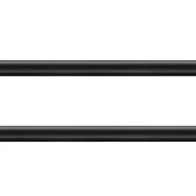 Duravit Starck T - dubultais dvieļu turētājs, kustīgs, garums 47 cm, melns matēts 0099414600