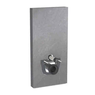 Geberit Monolith Plus - sanitārais modulis sienas WC, 101 cm, pieslēgums apakšā, šīfera izskats 131.221.00.7