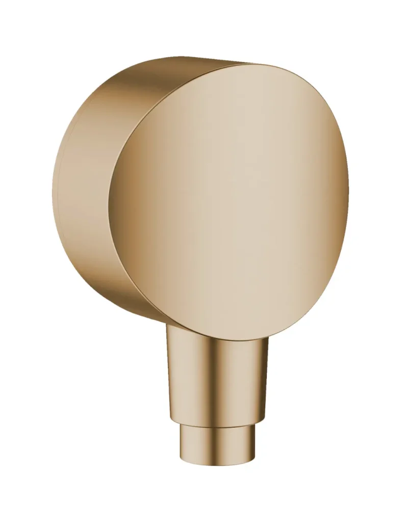 Hansgrohe Fixfit - dušas leņķis S ar pretvārstu, matēta bronza 26453140