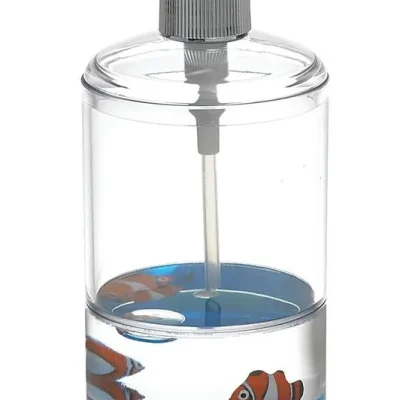 Aqualine Pyxis - ziepju dozators Nemo novietošanai, caurspīdīgs/zils PY8089