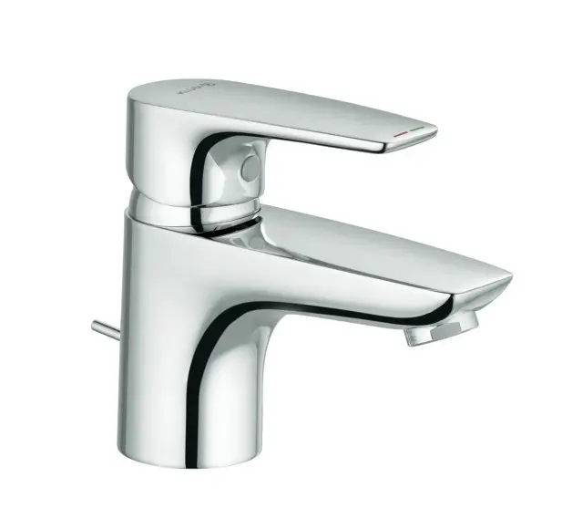Kludi Pure&Solid - izlietnes maisītājs ar noteces komplektu, hroms 343850575