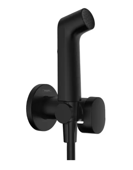 Hansgrohe - zemapmetuma bideta maisītājs ar dušu, matēti melns 29232670