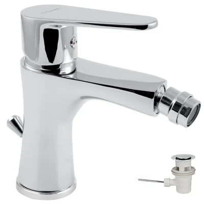 Novaservis Titania Fresh - bideta maisītājs ar noteces komplektu, hroms 96011,0