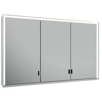 Keuco Royal Lumos - spoguļskapis ar LED apgaismojumu, 120x74x17 cm, alumīnijs 14305172301
