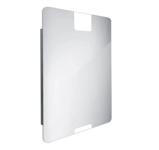 Nimco spogulis - spogulis ar LED apgaismojumu, 60x80 cm, alumīnijs ZP 21002