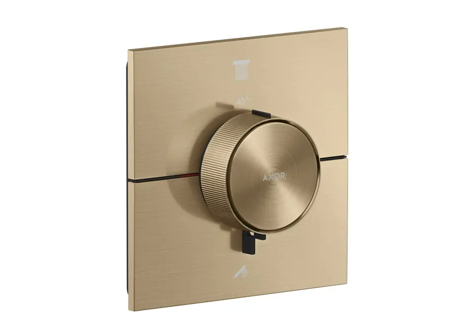 Axor ShowerSelect ID - zemapmetuma termostata maisītājs, 2 patērētājiem, matēta bronza 36752140