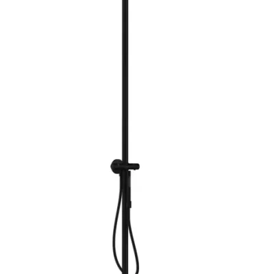 Axor Starck - dušas komplekts ar termostatu, diametrs 24 cm, matēti melns 12672670