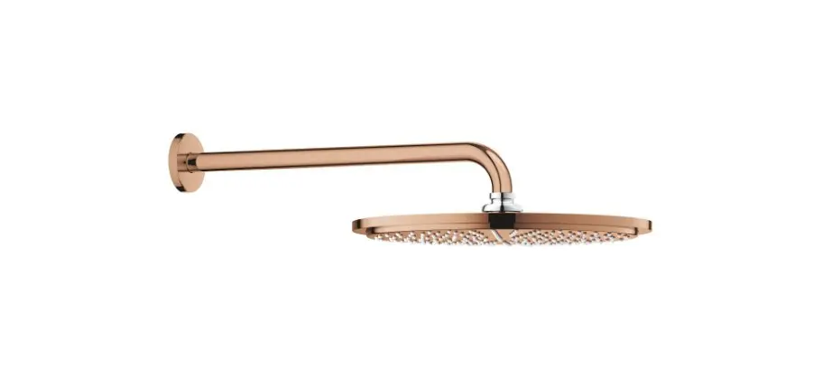 Grohe Rainshower Cosmopolitan - galvas duša 310, izvirzījums 38 cm, 1 strūkla, Warm Sunset 26066DA0