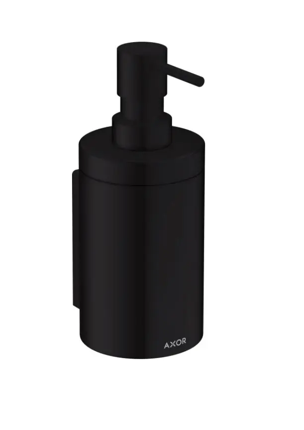 Axor Universal Circular - ziepju dozators ar turētāju, 300 ml, matēti melns 42810670