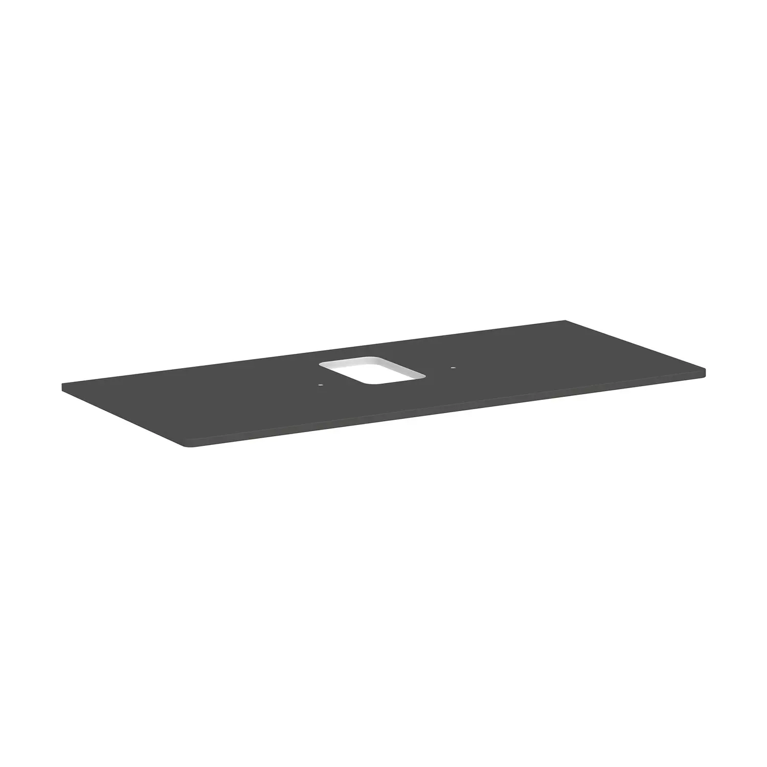 Hansgrohe Xelu Q - izlietnes plātne, 118x55 cm, izgriezums vidū, pelēka matēta 54122910