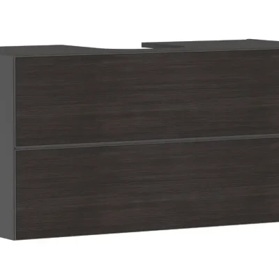 Hansgrohe Xevolos E - izlietnes apakšskapītis 118x56x55 cm, 2 atvilktnes, matēti pelēks/ tumšs ozols 54195730