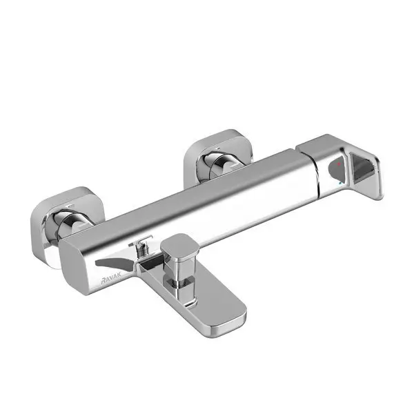Ravak 10° Free - vannas sienas maisītājs TD F 022.00/150, hroms X070131