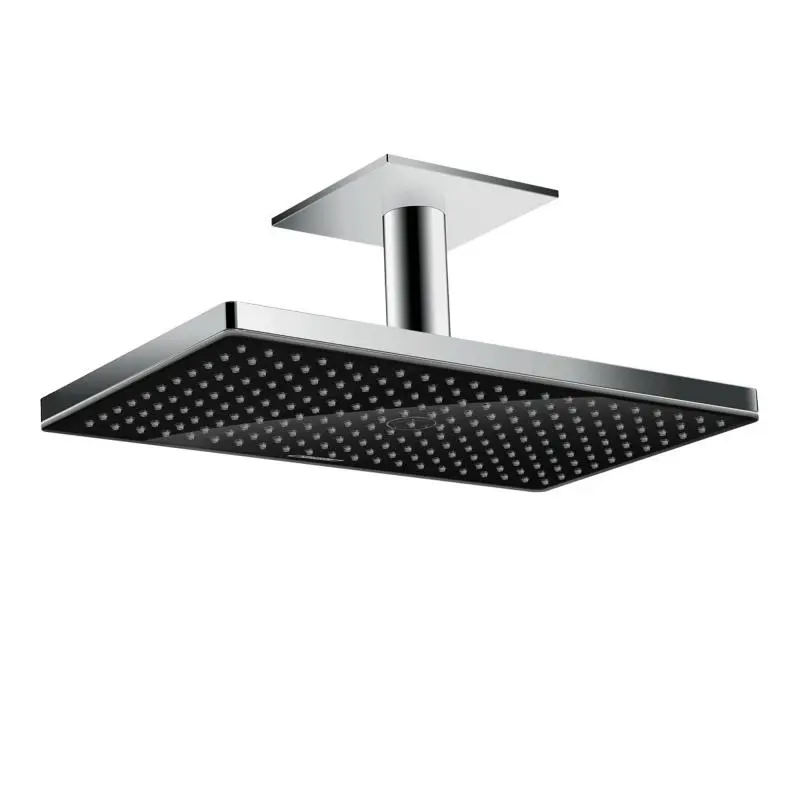 Hansgrohe Rainmaker Select - galvas duša 460, izvirze 10 cm, melna / hromēta 24002600