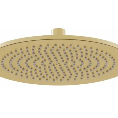 Ravak - Galvas duša, diametrs 25 cm, matēts zelts X07P1238