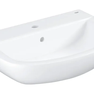 Grohe Bau Ceramic - izlietne 61x44 cm, ar 1 jaucējkrāna caurumu, balta-aplina 39421000