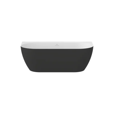 Ravak Freedom Wall Tec - vanna 170x87 cm, melna/balta CE31700000