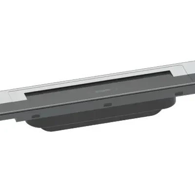 Hansgrohe RainDrain Flex - dušas noteka 800 ar nerūsējošā tērauda resti, saīsināma, brīvai montāžai, hromēts 56044000