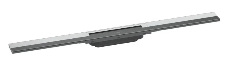 Hansgrohe RainDrain Flex - dušas noteka 800 ar nerūsējošā tērauda resti, saīsināma, brīvai montāžai, hromēts 56044000