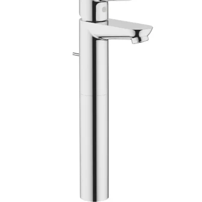 Grohe BauEdge - izlietnes maisītājs, ar noteci, hroms 32860000