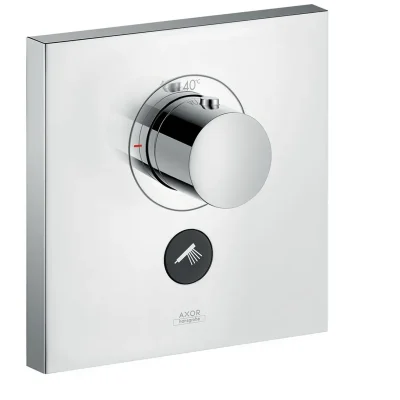 Axor ShowerSelect - termostata maisītājs HighFlow - zemapmetuma, 1 patērētājam un vienam papildu izvadam, hroms 36716000