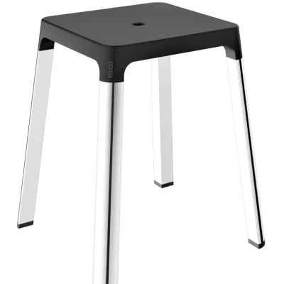 Keuco Axess - vannas istabas taburete, hroms/melns 35082010037