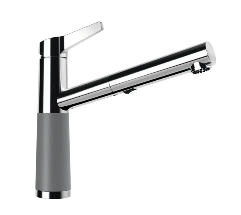 SCHOCK SC-510 - virtuves izlietnes maisītājs ar izvelkamu dušu, Croma/hroms 554120GCR