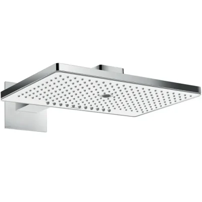 Hansgrohe Rainmaker Select - galvas duša 460, izvirzījums 46 cm, EcoSmart 9 l/min, 3 strūklas, balts / hromēts 24017400