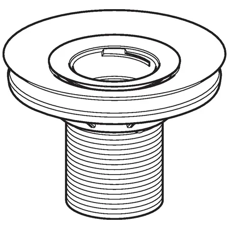 Geberit piederumi - smaku slazda adapteris bezūdens pisuāriem, diametrs 103 mm 116.060.00.1