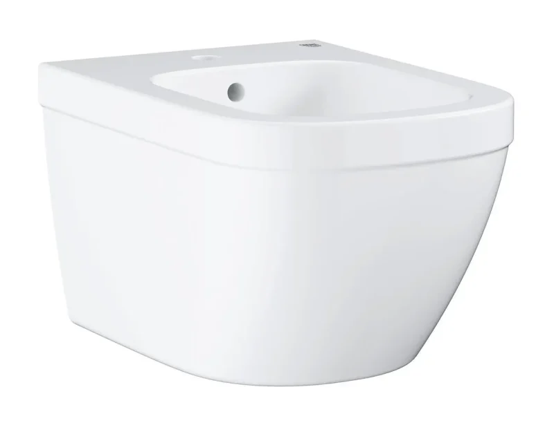 Grohe Euro Ceramic - pie sienas stiprināms bidē ar pārplūdi, Alpu balts 39208000