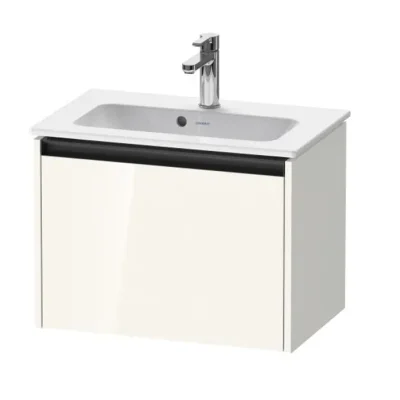 Duravit Ketho.2 - izlietnes skapītis, 44x61x39 cm, 1 atvilktne, balts spīdīgs K25055022220000
