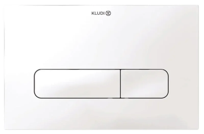 Kludi Unifix - WC vadības plate, balta matēta 30PP0153