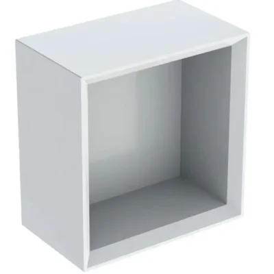 Geberit iCon - skapis 23x23x13 cm, atvērts, balts spīdīgs 502.321.01.1