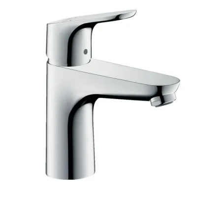 Hansgrohe Focus E2 - izlietnes vienas sviras maisītājs 100, LowFlow 3,5 l/min, ar noteces komplektu, hromēts 31603000