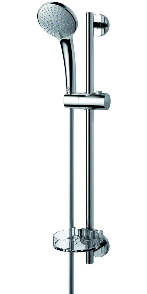 Ideal Standard Idealrain - dušas galvas komplekts, 3 strūklas, stienis un šļūtene, hromēts B9415AA