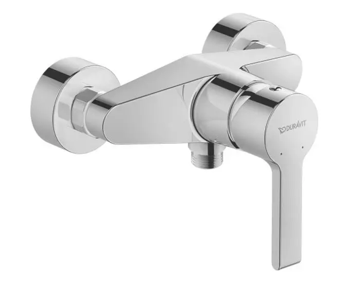 Duravit B.2 - virsapmetuma dušas maisītājs, hromēts B24230000010