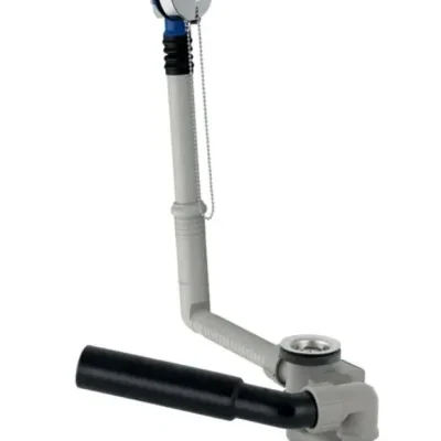 Geberit piederumi - noteces un pārplūdes komplekts vannām, garums: 260 mm, hromēts 150.017.00.6