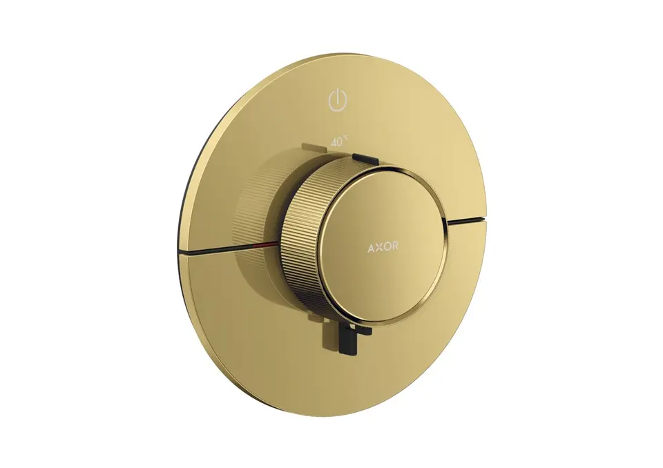 Axor ShowerSelect ID - zemapmetuma termostata maisītājs, pulēta zelta apdare 36756990