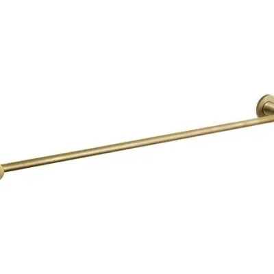 Novaservis Ferro Smile - dvieļu turētājs, garums 45 cm, birstēts zelts ASM07BG